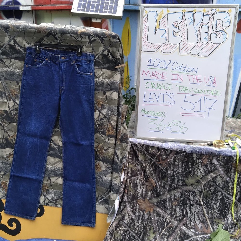 Levi's 517 36x36 Vintage Orange Tab